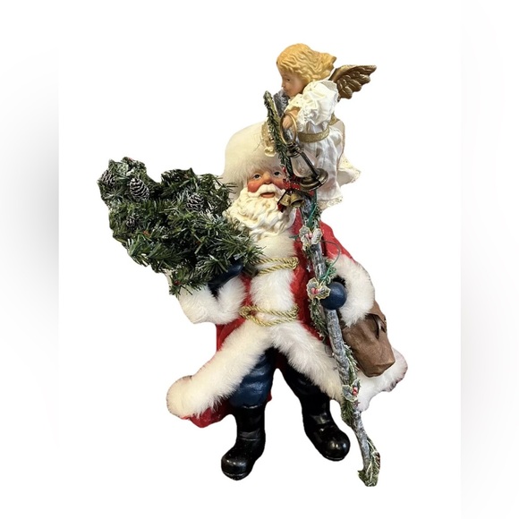 Clothtique Possible Dreams Leading Way Santa Figure 713258 Vintage Y2K Christmas - Picture 1 of 7